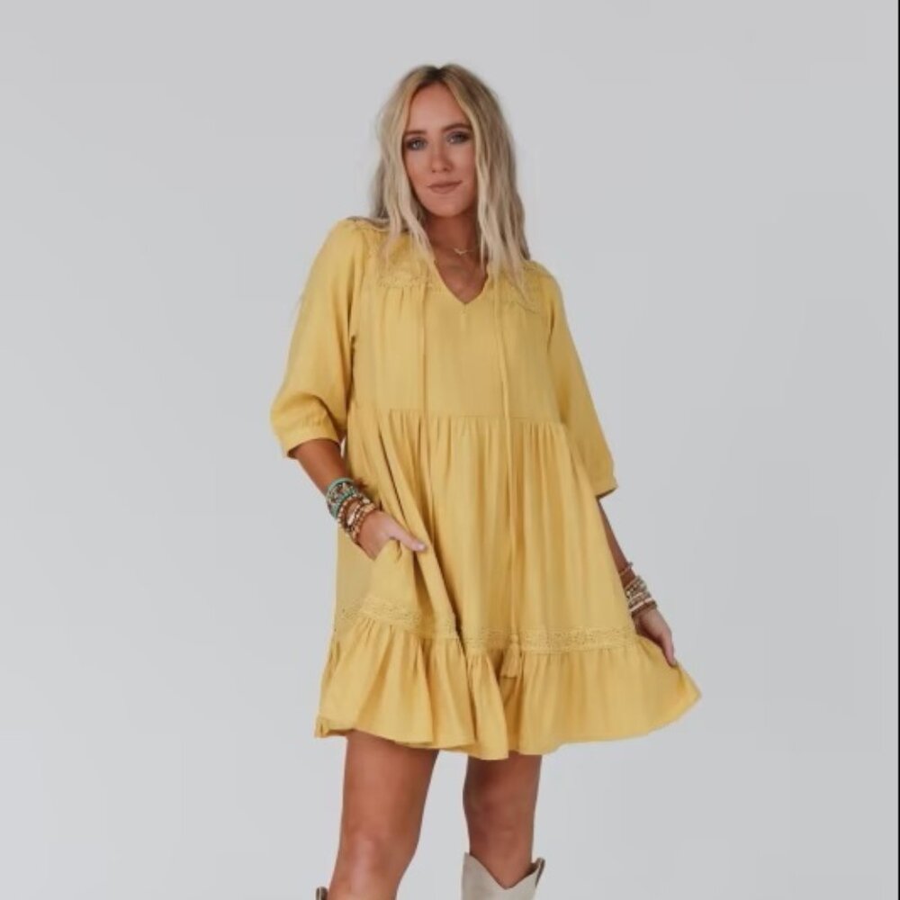 Yellow Women's Dress